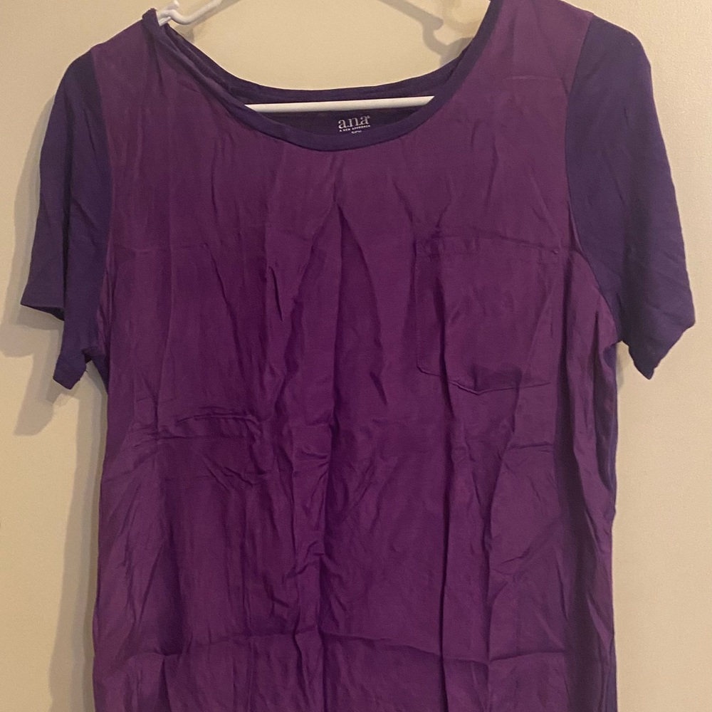 Short sleeve satin